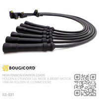 BOUGICORD 8.0MM HIGH TENSION IGNITION LEAD SET [HOLDEN 6-CYL RB30E & RB30ET TURBO 3.0L MOTOR]
