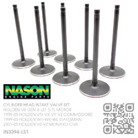 NASON CYLINDER HEAD INLET VALVE SET [HOLDEN V8 GEN III LS1 5.7L MOTOR]