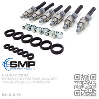 SMP (USA) FUEL INJECTOR SET [HOLDEN 6 CYL RB30E 3.0L MOTOR]