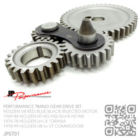 JP PERFORMANCE TIMING GEAR DRIVE SET [HOLDEN V8 RED/BLUE/BLACK/INJECTED MOTOR]