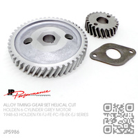 JP PERFORMANCE ALLOY TIMING GEAR SET [HOLDEN 6-CYL 132 & 138 GREY MOTOR]