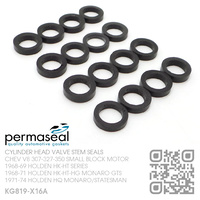 PERMASEAL RUBBER VALVE STEM SEALS [CHEV V8 307-327-350 SMALL BLOCK MOTOR]