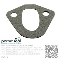 PERMASEAL FUEL PUMP to ENGINE BLOCK GASKET [HOLDEN 6-CYL RED/BLUE/BLACK MOTOR]