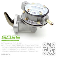 GOSS MECHANICAL 'METAL TOP' FUEL PUMP [HOLDEN 6-CYL RED/BLUE/BLACK MOTOR]