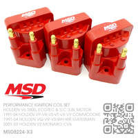 MSD BLASTER PERFORMANCE IGNITION COIL SET [HOLDEN V6 3800, ECOTEC & SUPERCHARGED 3.8L MOTOR]