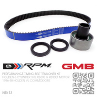 GATES RACING & GMB PERFORMANCE TIMING BELT KIT [HOLDEN 6-CYL RB30E & RB30ET TURBO 3.0L MOTOR]