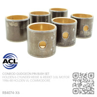 ACL CONROD GUDGEON PIN BUSH SET [HOLDEN 6-CYL RB30E & RB30ET TURBO 3.0L MOTOR]