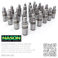 NASON ROLLER HYDRAULIC VALVE LIFTER SET [HOLDEN V6 ALLOYTEC 3.6L & SIDI 3.0L & 3.6L MOTOR]