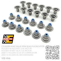 ENGINE PRO PERFORMANCE FLUOROVITON VALVE STEM SEALS [HOLDEN V6 ALLOYTEC 3.6L & SIDI 3.0L & 3.6L MOTOR]