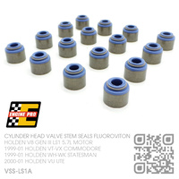 ENGINE PRO PERFORMANCE FLUOROVITON VALVE STEM SEALS [HOLDEN V8 GEN III LS1 5.7L MOTOR]