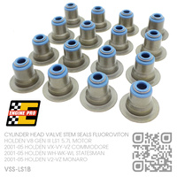 ENGINE PRO PERFORMANCE FLUOROVITON VALVE STEM SEALS [HOLDEN V8 GEN III LS1 5.7L MOTOR]