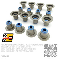 ENGINE PRO PERFORMANCE FLUOROVITON VALVE STEM SEALS [HOLDEN V8 GEN IV LS2 6.0L MOTOR]