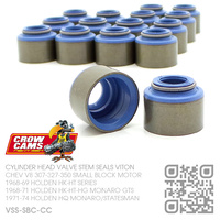 CROW CAMS PERFORMANCE VITON VALVE STEM SEALS [CHEV V8 307-327-350 SMALL BLOCK MOTOR]