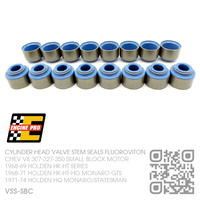 ENGINE PRO PERFORMANCE FLUOROVITON VALVE STEM SEALS [CHEV V8 307-327-350 SMALL BLOCK MOTOR]