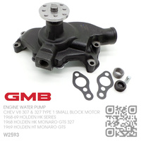 GMB WATER PUMP [CHEV V8 307 & 327 TYPE 1 SMALL BLOCK MOTOR]
