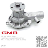 GMB WATER PUMP [HOLDEN 6-CYL 149-161-179-186 RED MOTOR]