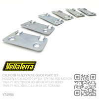YELLA TERRA PRESS FIT 5/16" PUSHROD GUIDE PLATES [HOLDEN 6-CYL 149-161-179-186 RED MOTOR]