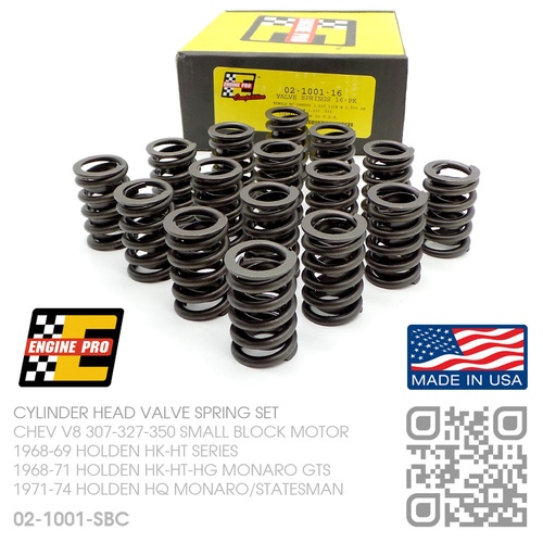 ENGINE PRO PERFORMANCE SINGLE VALVE SPRING SET [CHEV V8 307-327-350 SMALL BLOCK MOTOR]