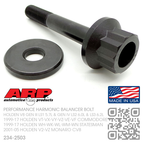 ARP PERFORMANCE M16 X 2.0 HARMONIC BALANCER BOLT [HOLDEN V8 GEN III LS1 5.7L, GEN IV LS2 6.0L & LS3 6.2L MOTOR]