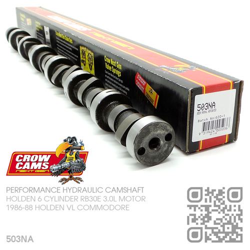 CROW CAMS 503NA PERFORMANCE BILLET HYDRAULIC CAMSHAFT [HOLDEN 6-CYL RB30E 3.0L MOTOR]