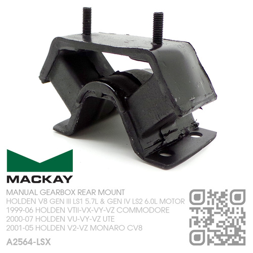 MACKAY MANUAL GEARBOX REAR MOUNT [HOLDEN V8 GEN III LS1 5.7L & GEN IV LS2 6.0L MOTOR]