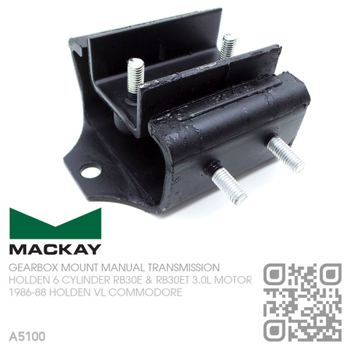 MACKAY MANUAL GEARBOX REAR MOUNT [HOLDEN 6-CYL RB30E & RB30ET TURBO 3.0L MOTOR]