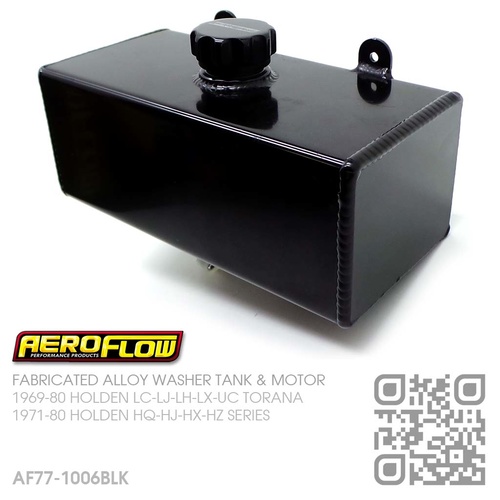 AEROFLOW FABRICATED ALLOY 1.5L WASHER TANK & MOTOR