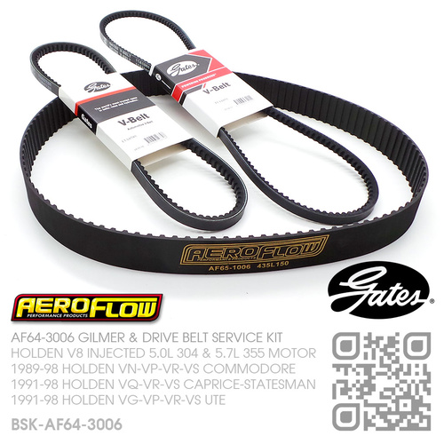 AEROFLOW GILMER DRIVE BELT SERVICE KIT