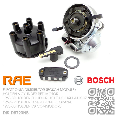 RAE ELECTRONIC DISTRIBUTOR UPGRADE WITH BOSCH MODULE [HOLDEN 6-CYL RED MOTOR]