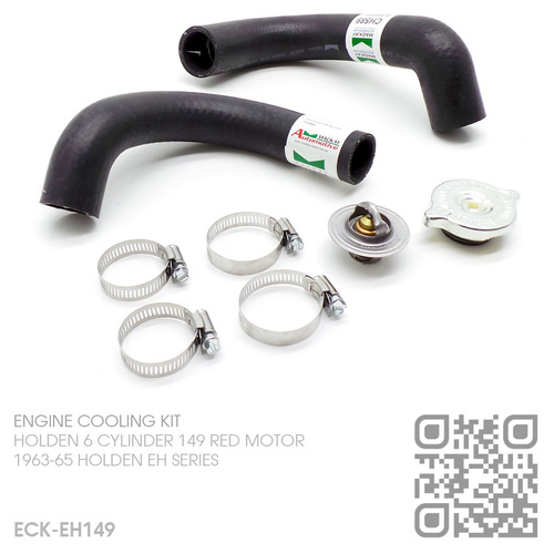EARLY HOLDENS ENGINE COOLING KIT [HOLDEN 6-CYL 149 RED MOTOR]