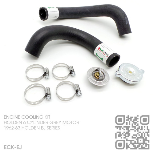 EARLY HOLDENS ENGINE COOLING KIT [HOLDEN 6-CYL 138 GREY MOTOR]