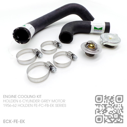 EARLY HOLDENS ENGINE COOLING KIT [HOLDEN 6-CYL 132 & 138 GREY MOTOR]