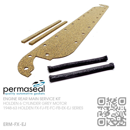 PERMASEAL REAR MAIN SERVICE KIT [HOLDEN 6-CYL 132 & 138 GREY MOTOR]
