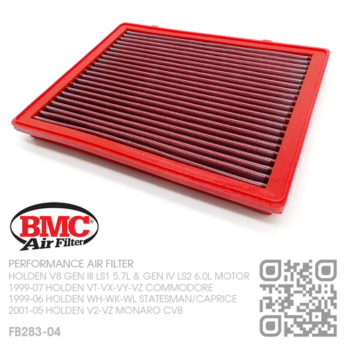 BMC PERFORMANCE AIR FILTER [HOLDEN V8 GEN III LS1 5.7L & GEN IV LS2 6.0L MOTOR]