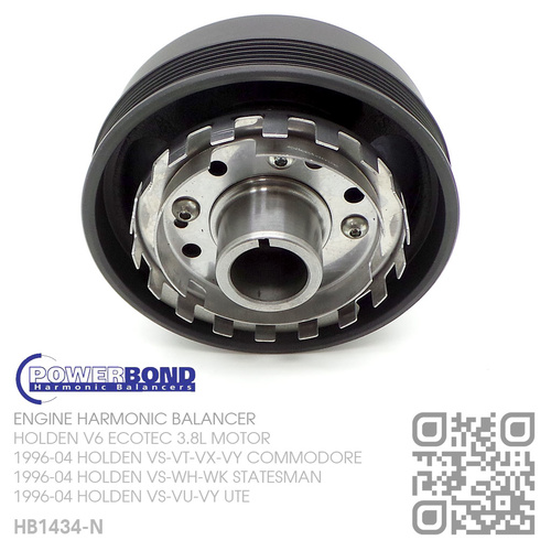 POWERBOND HARMONIC BALANCER [HOLDEN V6 ECOTEC 3.8L MOTOR]