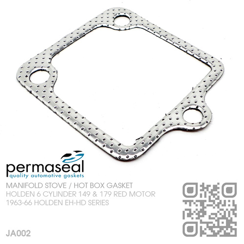 PERMASEAL ENGINE MANIFOLD STOVE / HOT BOX GASKET [HOLDEN 6-CYL 149 & 179 RED MOTOR]