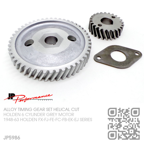 JP PERFORMANCE ALLOY TIMING GEAR SET [HOLDEN 6-CYL 132 & 138 GREY MOTOR]