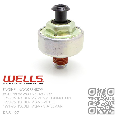 WELLS KNOCK SENSOR [HOLDEN V6 3800 3.8L MOTOR]