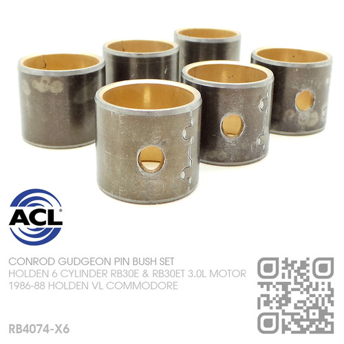 ACL CONROD GUDGEON PIN BUSH SET [HOLDEN 6-CYL RB30E & RB30ET TURBO 3.0L MOTOR]