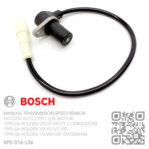 BOSCH TRANSMISSION SPEED SENSOR MANUAL [HOLDEN V6 ECOTEC 3.8L MOTOR]
