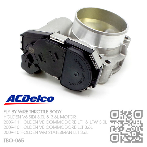 ACDELCO FLY-BY-WIRE THROTTLE BODY [HOLDEN V6 SIDI 3.0L & 3.6L MOTOR]